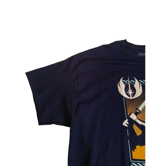 Star Wars The Clone Wars Men's Size 2XL Jedi Master Obi-Wan Kenobi T-Shirt New - Picture 6 of 12